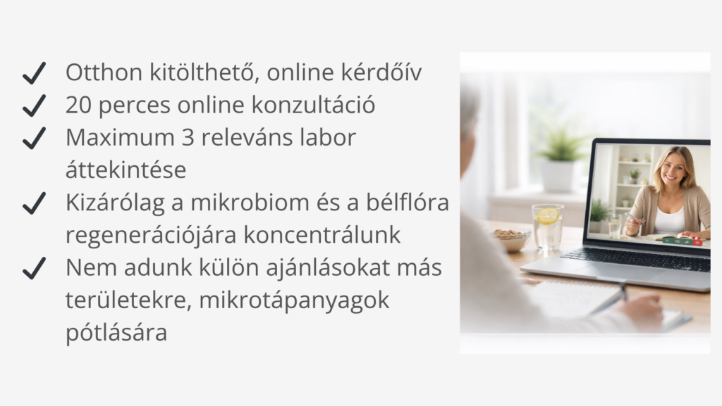 Mikrobiom vizsgálat, bélflóra vizsgálat